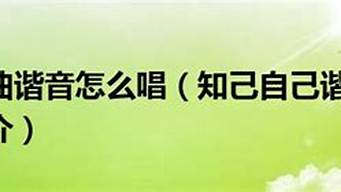 知己自己谐音歌词_知己自己谐音歌词是什么